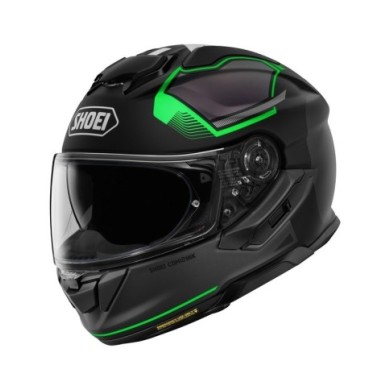 SHOEI Integralhelm GT-Air 3 Mike TC-4, schwarz-grau-grün