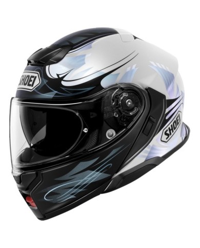 SHOEI Klapphelm Neotec 3 Breeze TC-2, weiss-schwarz-grau