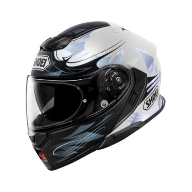 SHOEI Klapphelm Neotec 3 Breeze TC-2, weiss-schwarz-grau