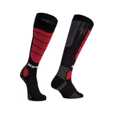 Acerbis Calzini MX Impact nero-rosso S