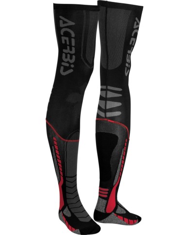 Acerbis Chaussettes X-Leg Pro noir-rouge S
