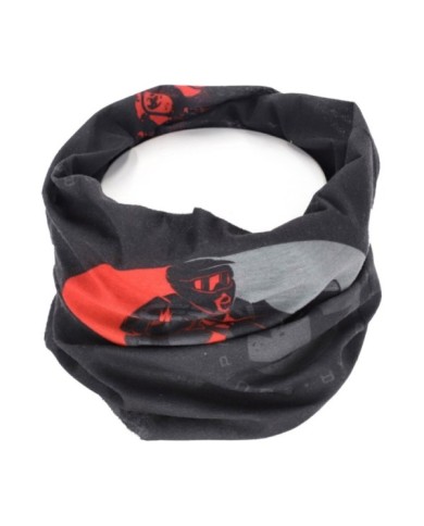 Acerbis Cache-cou Reg rouge-gris
