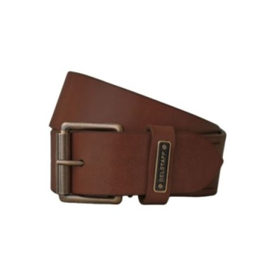Belstaff Ceinture en cuir Ledger marron foncé