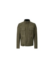 Belstaff Veste Brooklands coton ciré olive