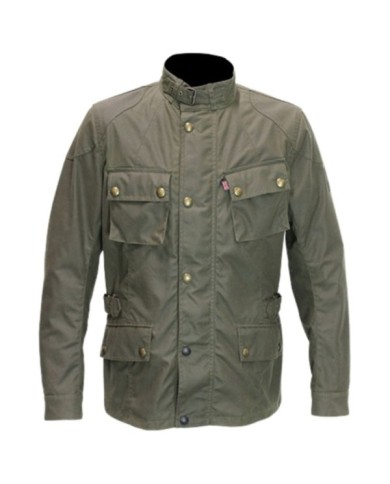 Belstaff Veste Crosby en coton ciré XL