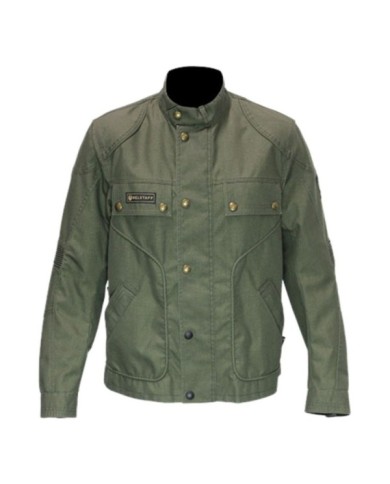 Belstaff Jacke Johnsons Washed Cordura grün