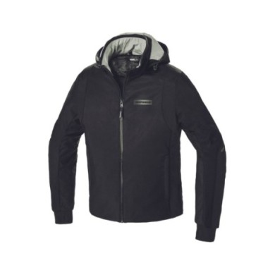 SPIDI Giacca Hoodie Armor H2OUT nera