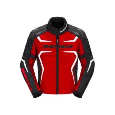 SPIDI Jacke Race-Evo H2OUT schwarz-rot-weiss