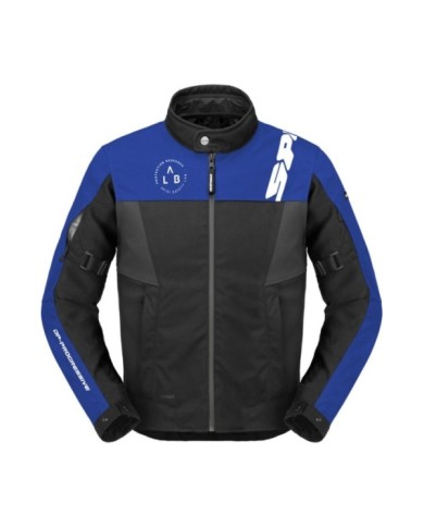 SPIDI Giacca Corsa H2OUT blu-nero-grigio
