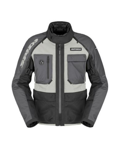 SPIDI Giacca Crossmaster 2 nero-grigio