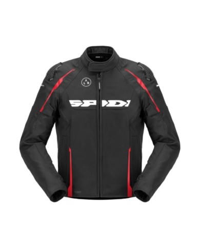 SPIDI Veste Race Warrior H2OUT noir-rouge