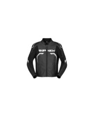 SPIDI Giacca in pelle Evorider 3 nero-bianco