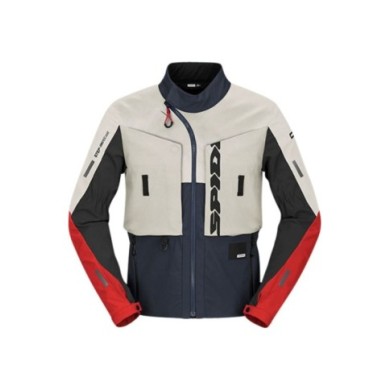 SPIDI Jacke Frontier blau-grau-rot