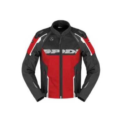 SPIDI Giacca Race Warrior 2 Net nero-rosso