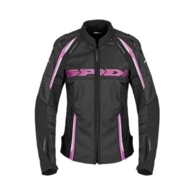 SPIDI Giacca Race Warrior 2 Net donna nero-rosa