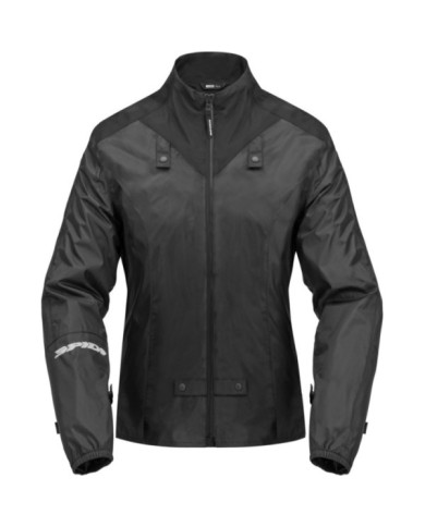 SPIDI Giacca Rain Chest Insideout da donna nera