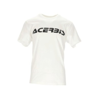 Acerbis Maglietta con logo bianco