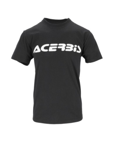 Acerbis Maglietta con logo nero