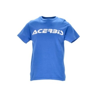 Acerbis Maglietta con logo blu