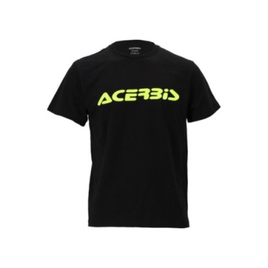 Acerbis Maglietta con logo nero
