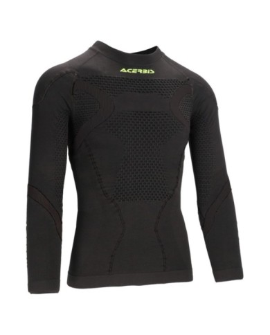 Acerbis Maglietta X-Body Winter 2.0 nero-giallo S