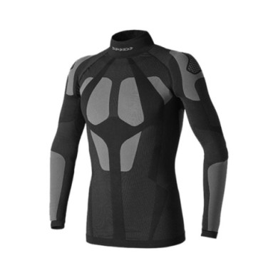 SPIDI Funktionsshirt Seamless schwarz-grau S