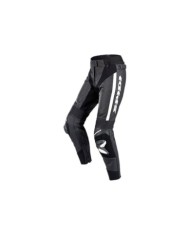 SPIDI Pantaloni in pelle RR Pro 2 da donna nero-bianco