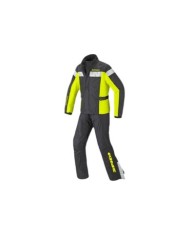 SPIDI Set antipioggia Touring nero-giallo fluo