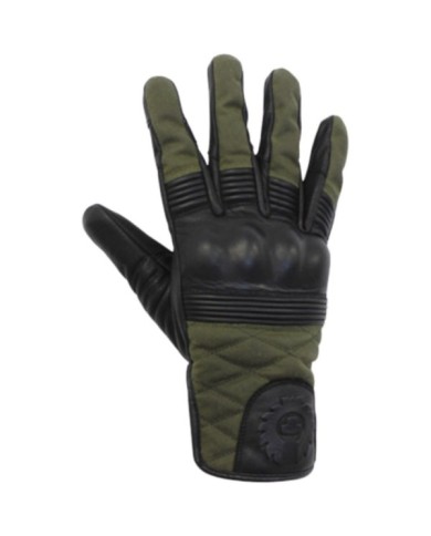 Belstaff Guanti Hampstead nero-verde