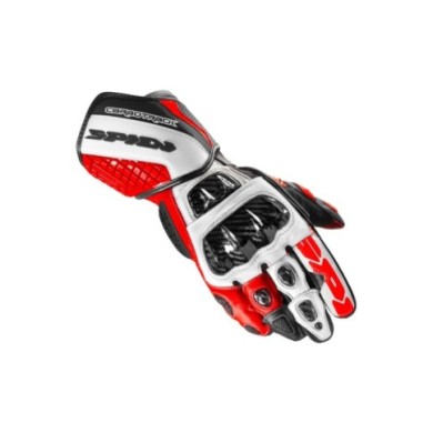 SPIDI Gants Carbo Track Evo rouge-blanc-noir
