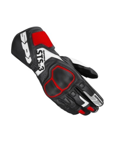 SPIDI Gants STS-3 noir-rouge