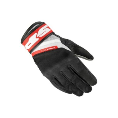 SPIDI Guanti Neo-S da donna nero-rosso