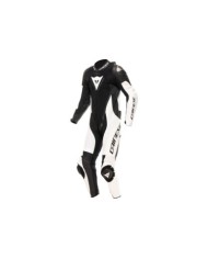 Tuta in pelle Dainese Perf. 1 pezzo Demon Sprint nero-bianco