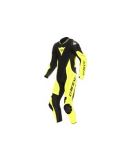 Tuta in pelle Dainese Perf. 1 pezzo Demon Sprint nero-giallo