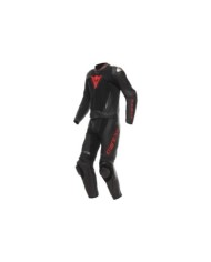 Dainese 2 pezzi in pelle Demon Sprint tuta corta lunga