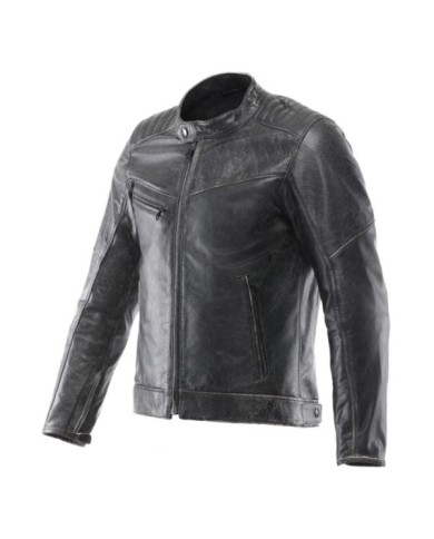 Dainese Lederjacke Radicale schwarz