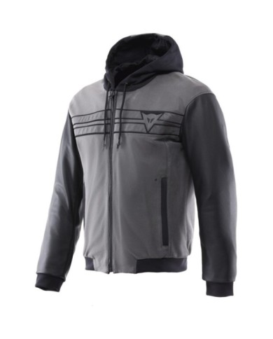 Giacca in pelle nera Dainese Vintedge