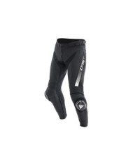 Dainese Pantalon de Cuir Super Speed noir-blanc