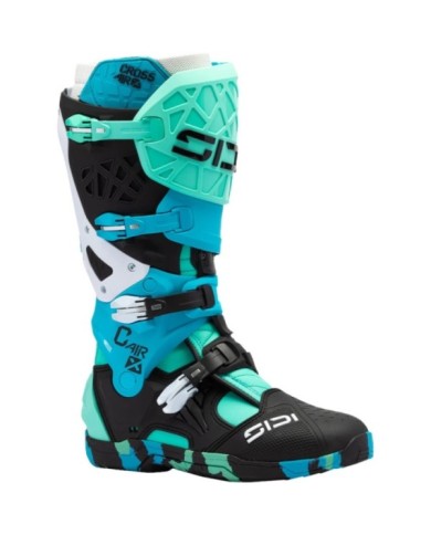 SIDI MX Stiefel Crossair X hellblau-blau-schwarz