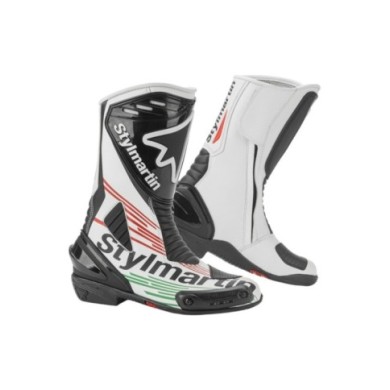 STYLMARTIN Bottes Dream RS Evo blanc-noir-rouge