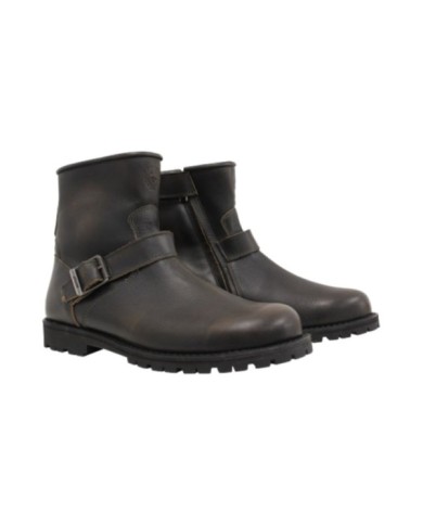 Belstaff Bottes en cuir Trialmaster Pro marron foncé