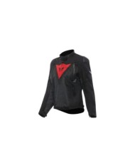 Dainese Damen D-Dry Jacke Super Sprint schwarz-rot