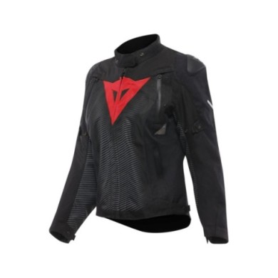 Dainese D-Dry Giacca Super Sprint donna nero-rosso