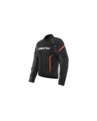 Dainese Jacke Air Frame 3 Tex schwarz-fluo rot