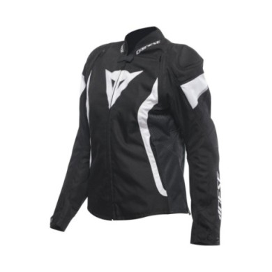 Dainese Giacca Avro 5 Tex donna nero-bianco