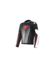 Giacca Dainese Ventar Air Tex nero-bianco-rosso