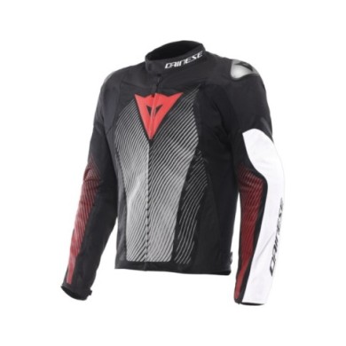 Giacca Dainese Ventar Air Tex nero-bianco-rosso