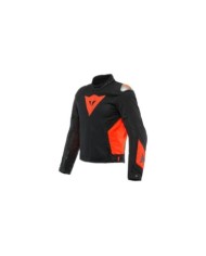 Dainese Jacke Energyca Air Tex schwarz-fluo rot