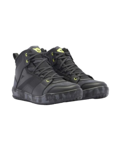 Dainese Chaussures Suburb D-WP noir-camo-jaune