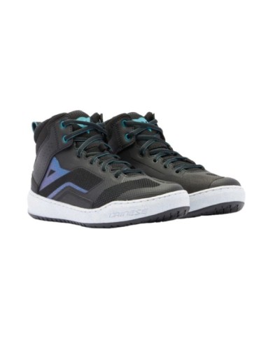 Dainese Femmes Chaussures Suburb Air noir-blanc-bleu